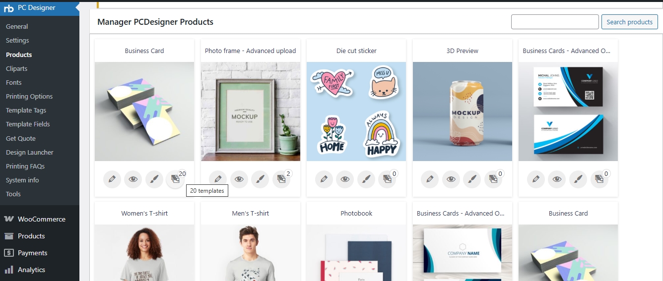 Build, Reuse, and Personalize Design Templates for Print Products in WooCommerce